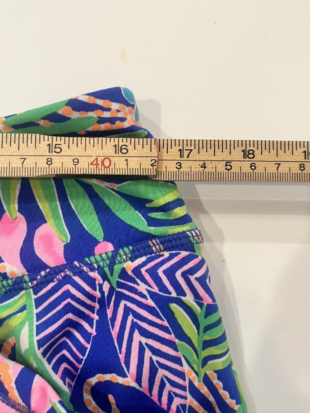 Lilly Pulitzer Luxletic Anika Skort Large How You Like Me Prowl Tiger Ruffle EUC - Picture 5 of 7